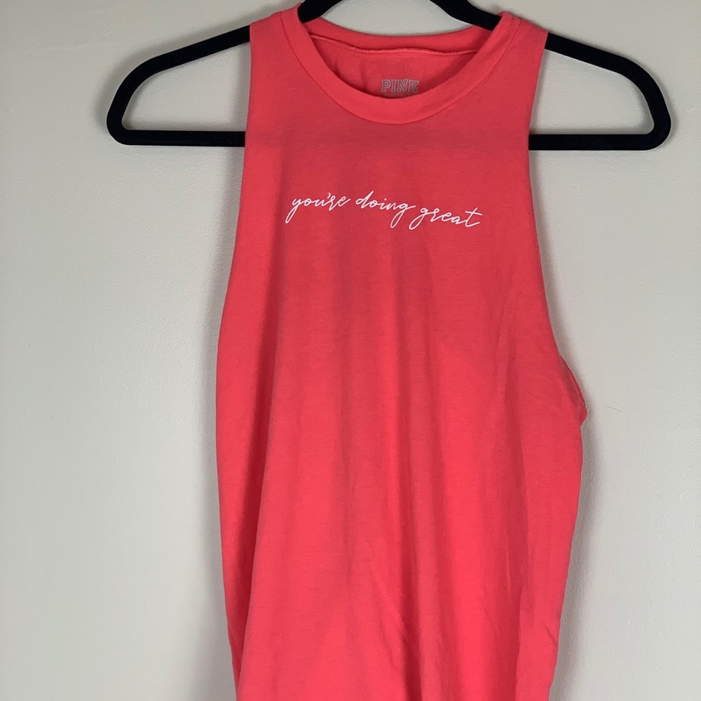 Pink tank top